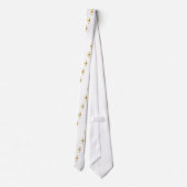 Niedliches Lama Krawatte (Rückseite)