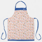 Niedliches Lama-Muster Schürze (Vorderseite)