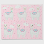 Niedliches Lamellenmuster - roter Hintergrund Geschenkpapier (Flach)