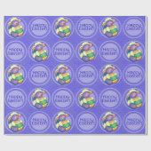 Niedliches Lamm Geschenkpapier (Flach)