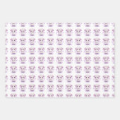 Niedliches Lamm Geschenkpapier Set (Vorderseite 2)