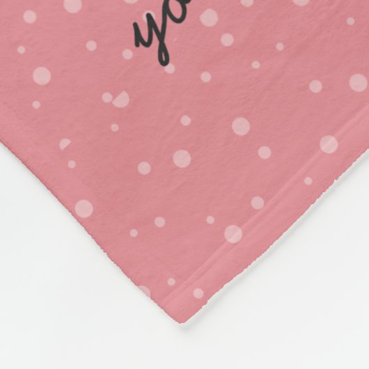 Niedliches Lamm * Hintergrundfarbe auswählen Fleecedecke (Ecke)