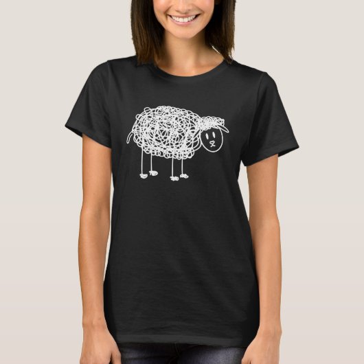 Niedliches Lamm Idee T-Shirt (Vorderseite)