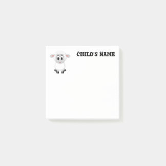 Niedliches Lamm Post-it Klebezettel