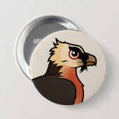 Niedliches Lammergeier Button (Vorne & Hinten)