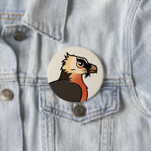 Niedliches Lammergeier Button (Beispiel)