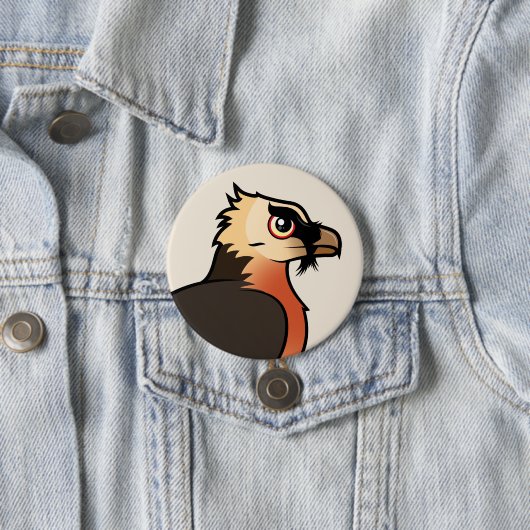 Niedliches Lammergeier Button (Beispiel)