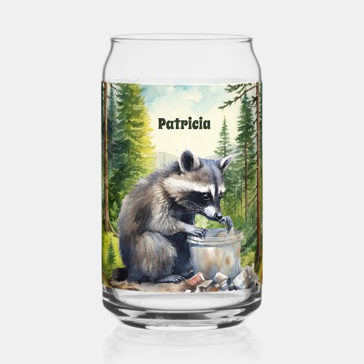 Niedliches Land-Cocoon-Name Dosenglas (Rückseite)