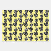 Niedliches Land der polnischen Hühner Geschenkpapier Set (Vorderseite)