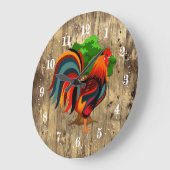 Niedliches Landhauftier Großuhr Große Wanduhr (Winkel)