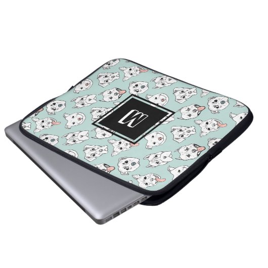 Niedliches Laptopschutzhülle (Vorne Knopf)