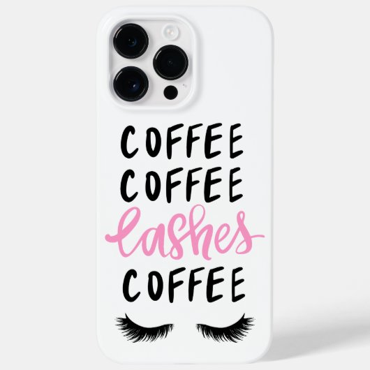 Niedliches Lashes Case-Mate iPhone Hülle (Rückseite)