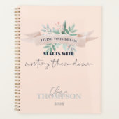 Niedliches Leben in Ihren Traumkursen Erinnerungen Planer (Vorderseite)