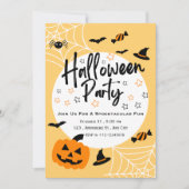 Niedliches, lebhaftes, gelbes Orangenröschen Einladung (Vorderseite)