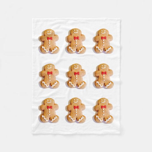 Niedliches Lebkuchen 4 Kate Fleecedecke (Vorderseite)