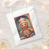 Niedliches Lebkuchen Geschenktütchen (Ausgeschnitten)