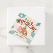 Niedliches Lebkuchen Weihnachten Weihnachten Weihn Geschenkanhänger (Beispiel)