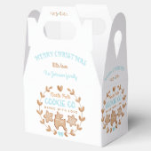 Niedliches Lebkuchen-Weihnachtskochtausch Geschenkschachtel (Geöffnet)