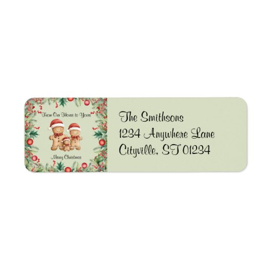 Niedliches Lebkuchengebäck Weihnachten (Vorne)