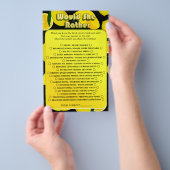 Niedliches Lemon Brautparty würde sie eher Spaß sp Flyer (Handgriff)