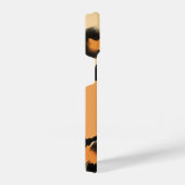 Niedliches Leopard-Monogramm iPhone Hülle (Rechte Seite)