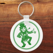 Niedliches "Leprechaun"-Design Schlüsselanhänger (Vorderseite)