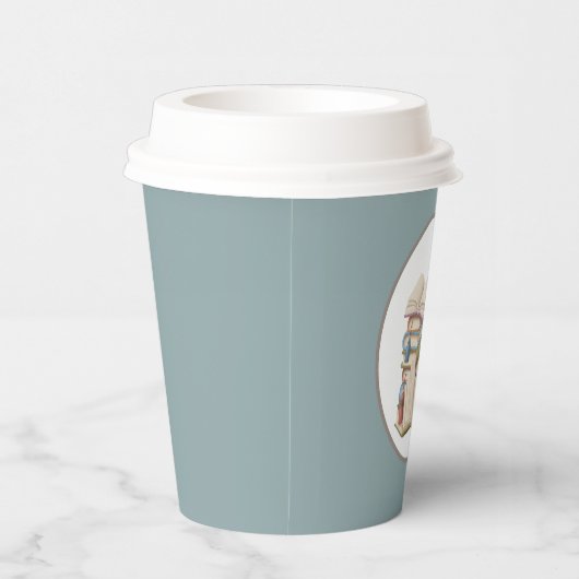 niedliches Lesebuch-Party Pappbecher (Rechts)