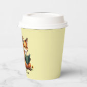 Niedliches Lesefeld oder Club-Party Pappbecher (Links)