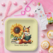 Niedliches Lesefeld oder Club-Party Pappteller (Party)