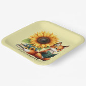 Niedliches Lesefeld oder Club-Party Pappteller (Gewinkelt)