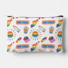 Niedliches LGBTQ+-Pride-Zubehör Makeup-Bag Zubehörtasche