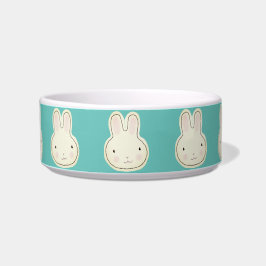 Niedliches Licht aquamariner Cartoon Napf