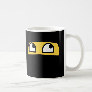 Niedliches lil ninja emoji kaffeetasse