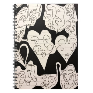 niedliches lil Notizbuch Notizblock