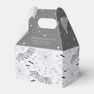 Niedliches Lila Babybats Halloween Geschenkschachtel