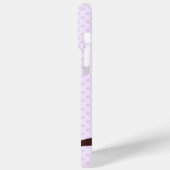 Niedliches Lila Ei Case-Mate iPhone Hülle (Rückseite / Links)