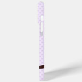 Niedliches Lila Ei Case-Mate iPhone Hülle (Rückseite / Links)