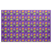 Niedliches Lila Halloween Stoff (Fat Quarter (45,7 x 55,9 cm))