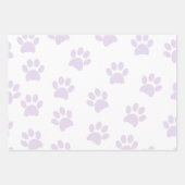 Niedliches Lila, rosa und blaues Farbmuster Geschenkpapier Set (Vorderseite)