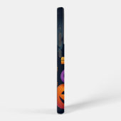 Niedliches, lila Trick-oder-Behandlung-Monster Samsung Galaxy Hülle (Rechte Seite)