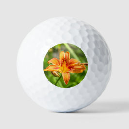Niedliches Lily Blume Foto Golfball