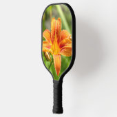 Niedliches Lily Blume Foto Pickleball Schläger (Links)