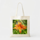 Niedliches Lily Blume Foto Tragetasche (Vorne)