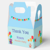 Niedliches Limonster Cartoon Spaß Geburtstagsparty Geschenkschachtel (Geöffnet)