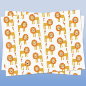 Niedliches Lion Tissue Paper Seidenpapier