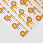 Niedliches Lion Tissue Paper Seidenpapier (Ausschnitt)