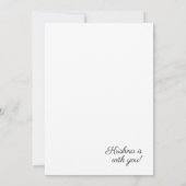 Niedliches Little Krishna Einladung (Rückseite)