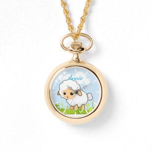 Niedliches Little Lamm Armbanduhr