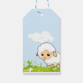 Niedliches Little Lamm Geschenkanhänger (Rückseite)