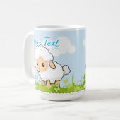 Niedliches Little Lamm Kaffeetasse (Vorderseite Links)